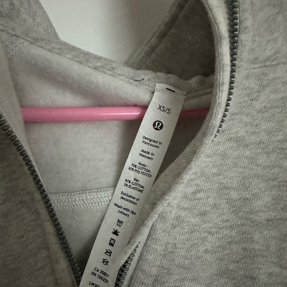 Lululemon scuba oversized half zip - Picture 2 of 2
